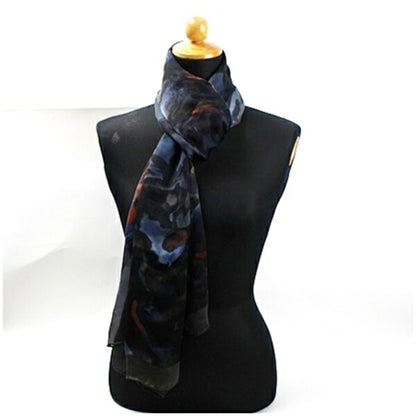 Gucci Silk Black Scarves