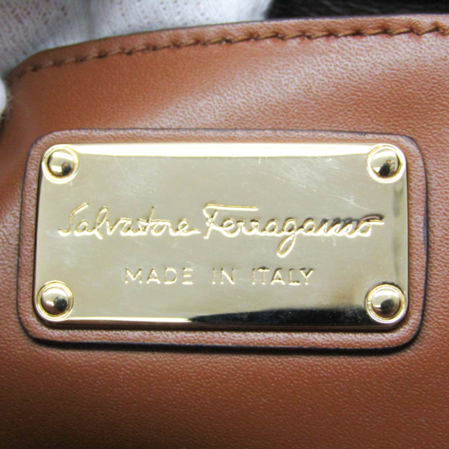 Salvatore Ferragamo Others Brown Handbags