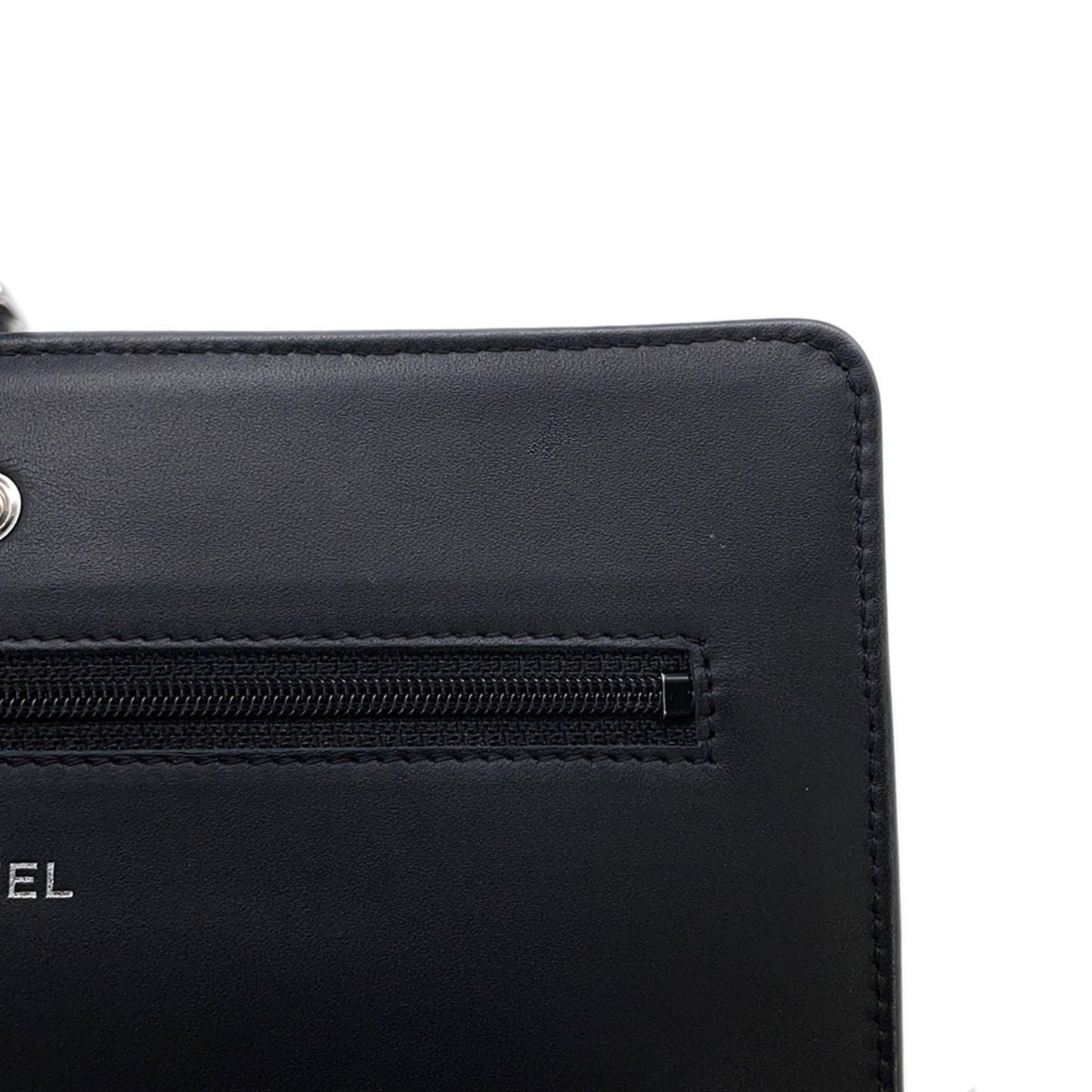 Chanel Calfskin Black Shoulder Bags