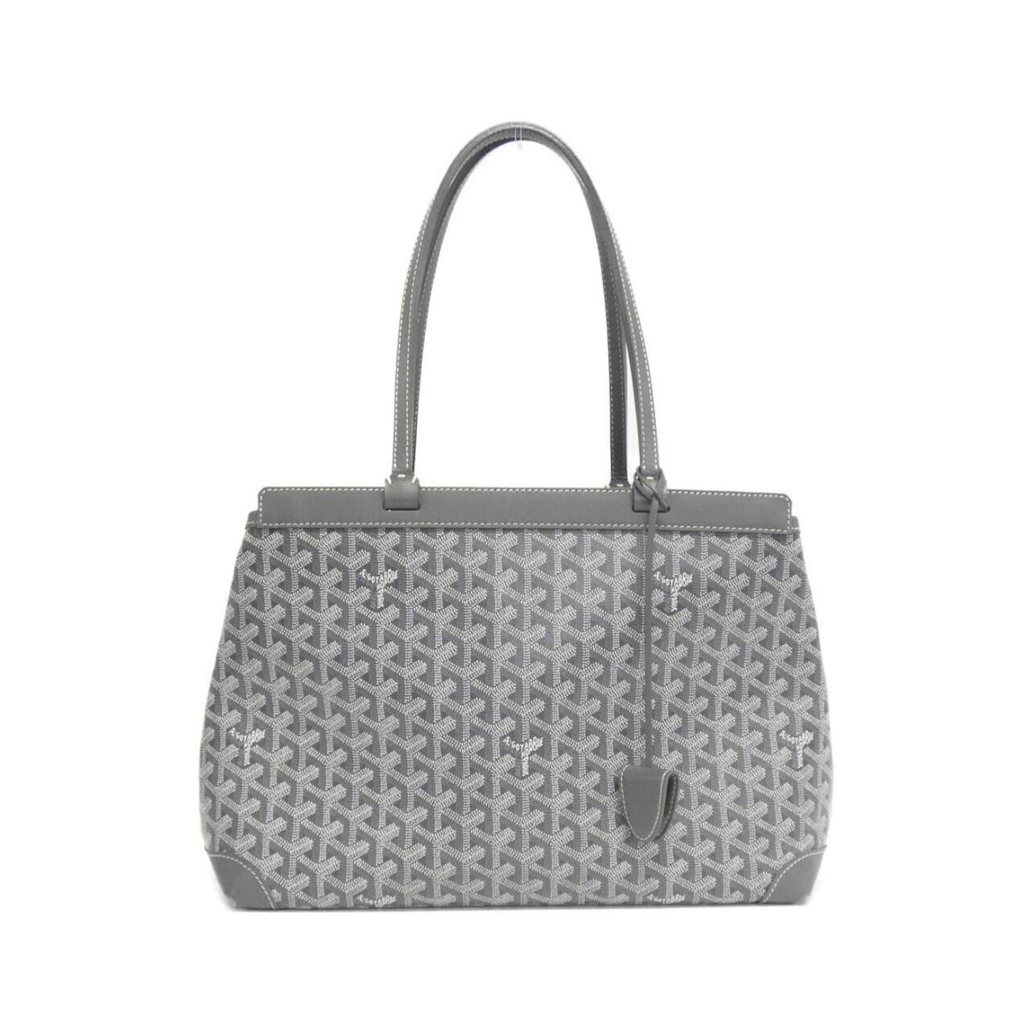Goyard Coated Canvas Gray Handbags