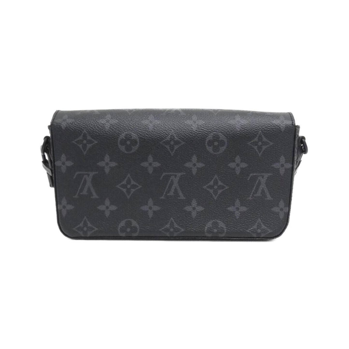 Louis Vuitton Coated Canvas Black Shoulder Bags