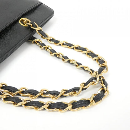 Chanel Calfskin Black Handbags