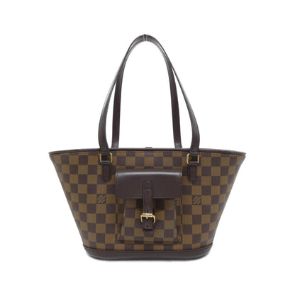 Louis Vuitton Coated Canvas Brown Handbags