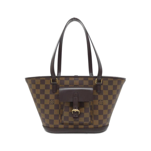 Louis Vuitton Coated Canvas Brown Handbags