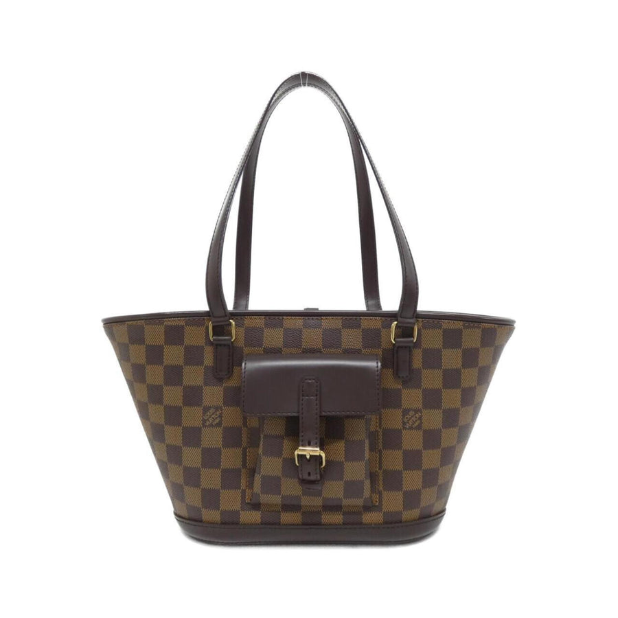 Louis Vuitton Coated Canvas Brown Handbags