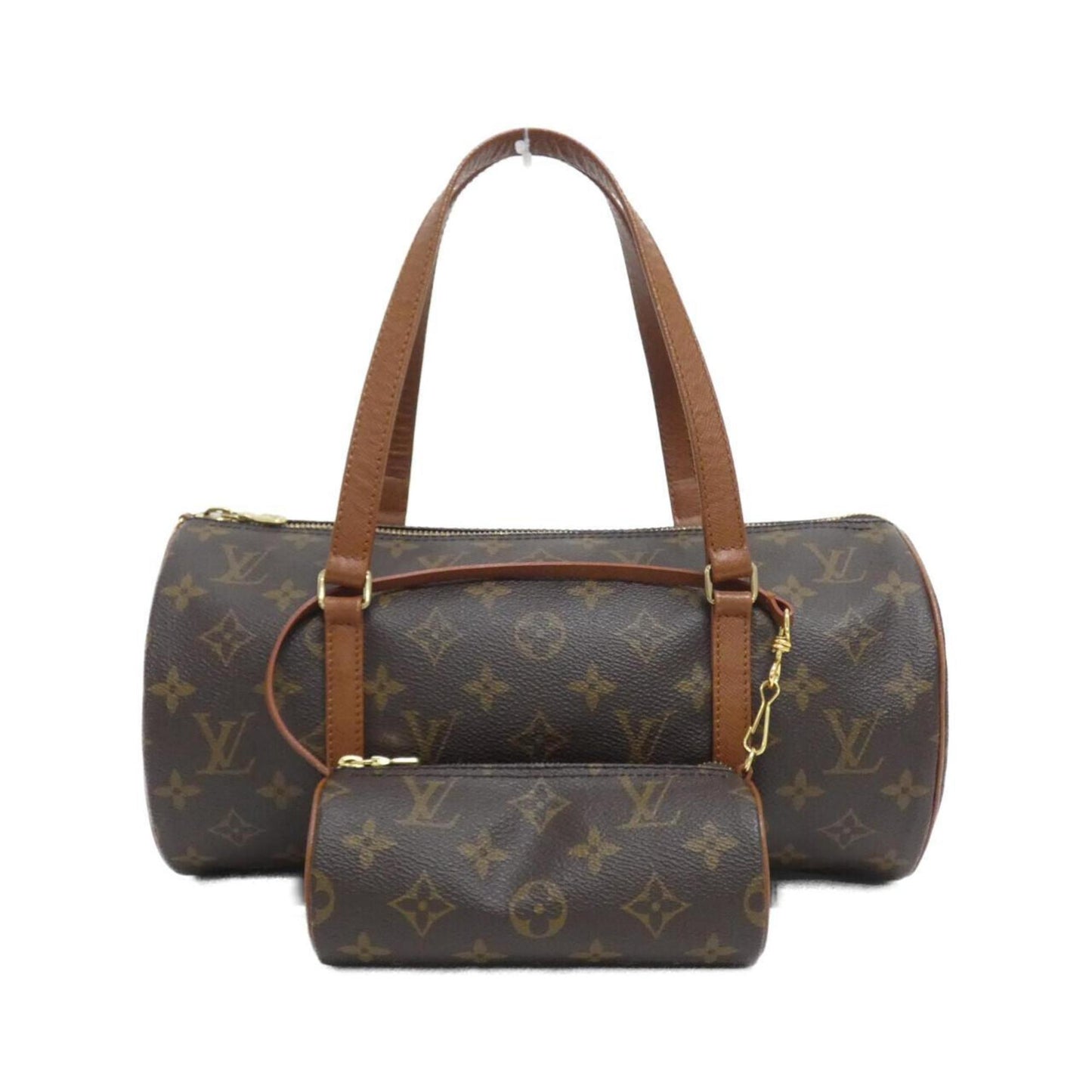 Louis Vuitton Coated Canvas Brown Handbags
