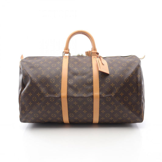 Louis Vuitton Coated Canvas Brown Travel Bags