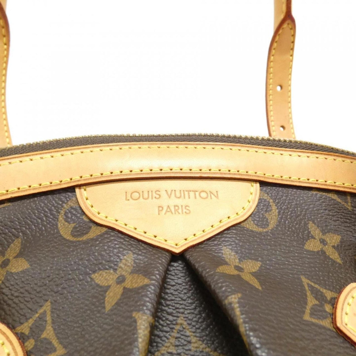 Louis Vuitton Coated Canvas Brown Shoulder Bags