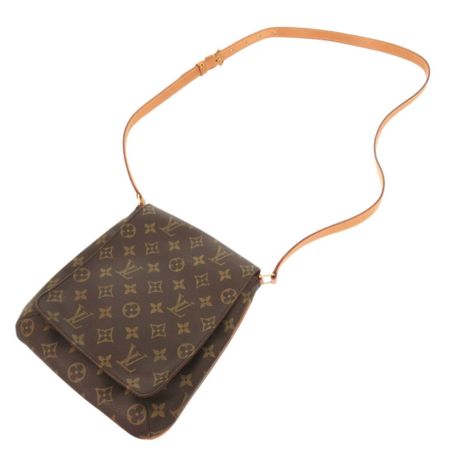 Louis Vuitton Monogram Canvas Brown Shoulder Bags