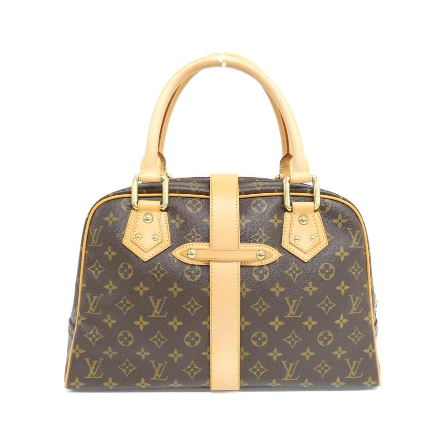 Louis Vuitton Coated Canvas Brown Handbags