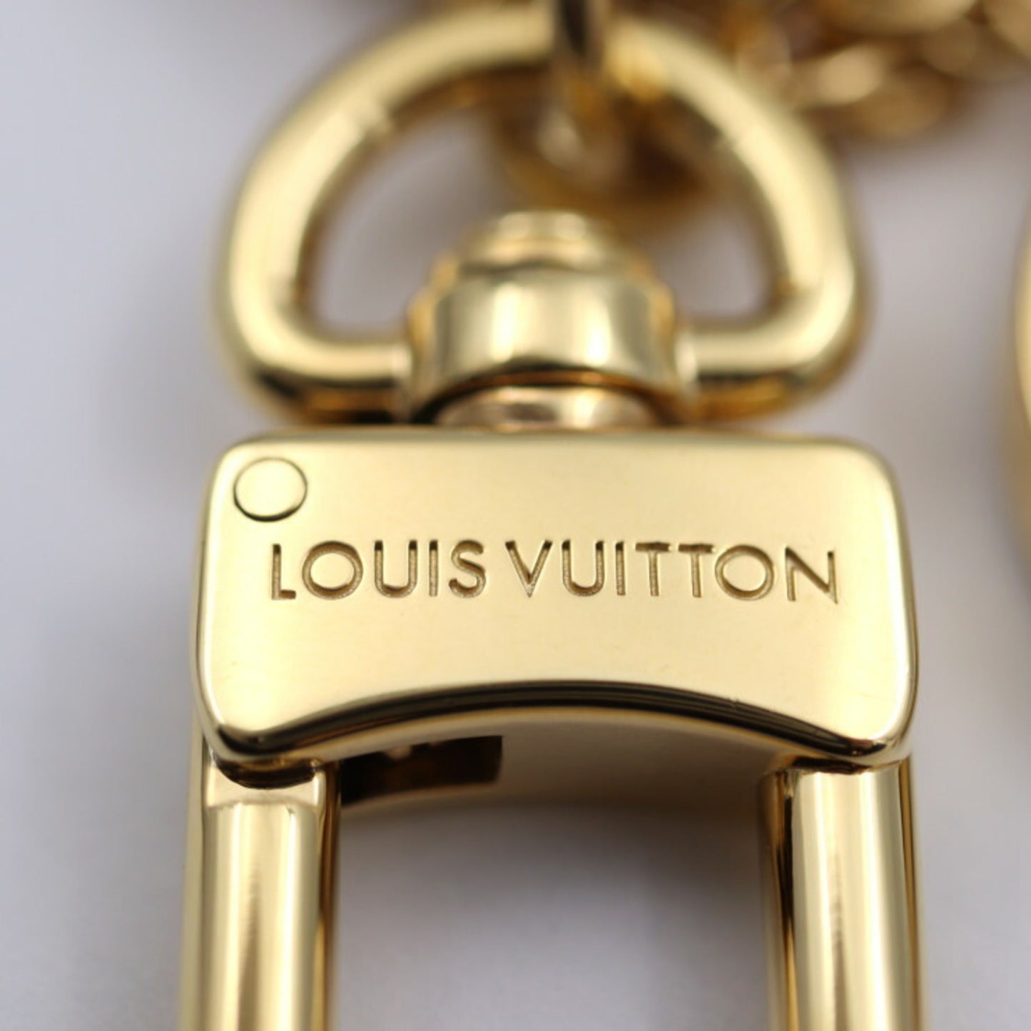 Louis Vuitton Other Metal Brown Key Rings