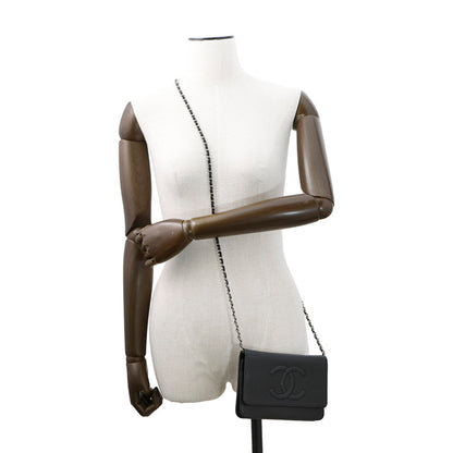 Chanel Calfskin Black Shoulder Bags
