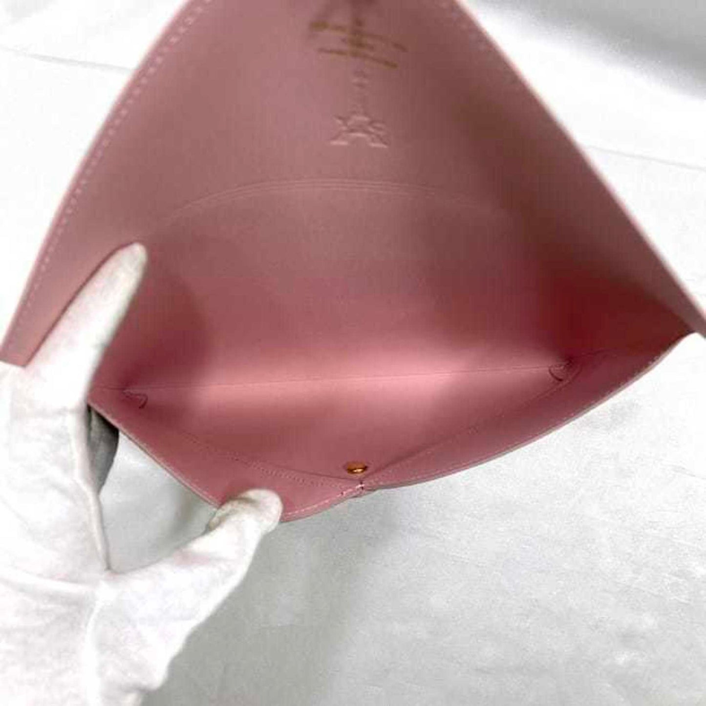 Louis Vuitton Monogram Canvas Red Clutch Bags
