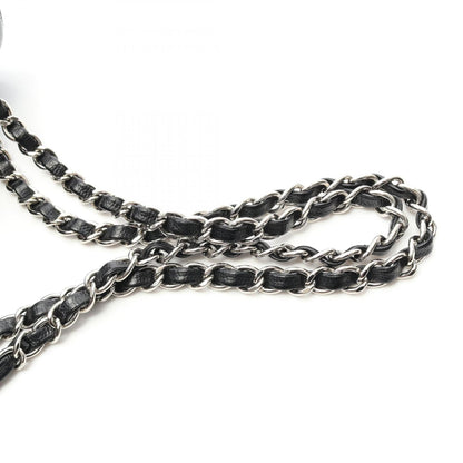 Chanel Calfskin Black Shoulder Bags