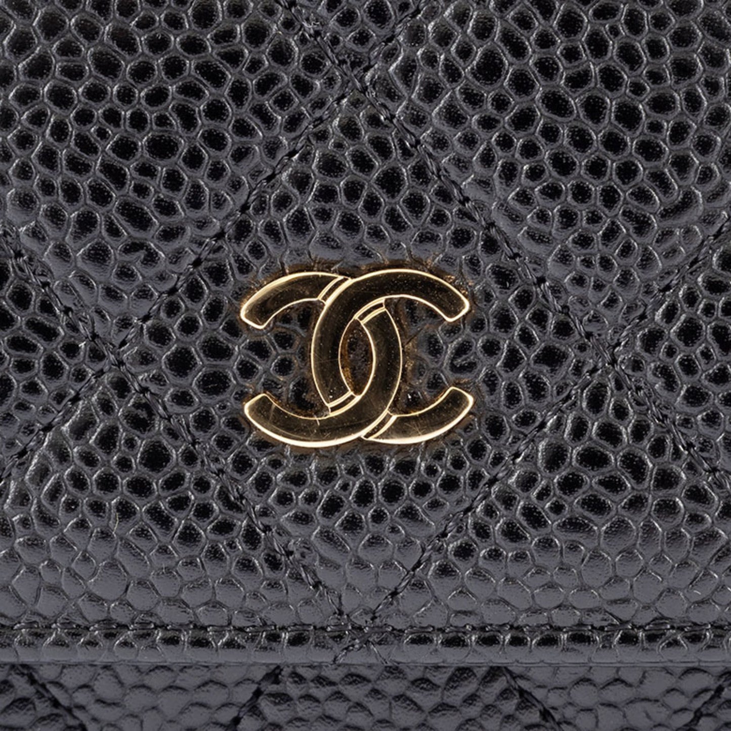 Chanel Calfskin Black Shoulder Bags