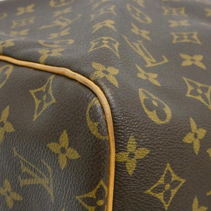 Louis Vuitton Coated Canvas Brown Travel Bags