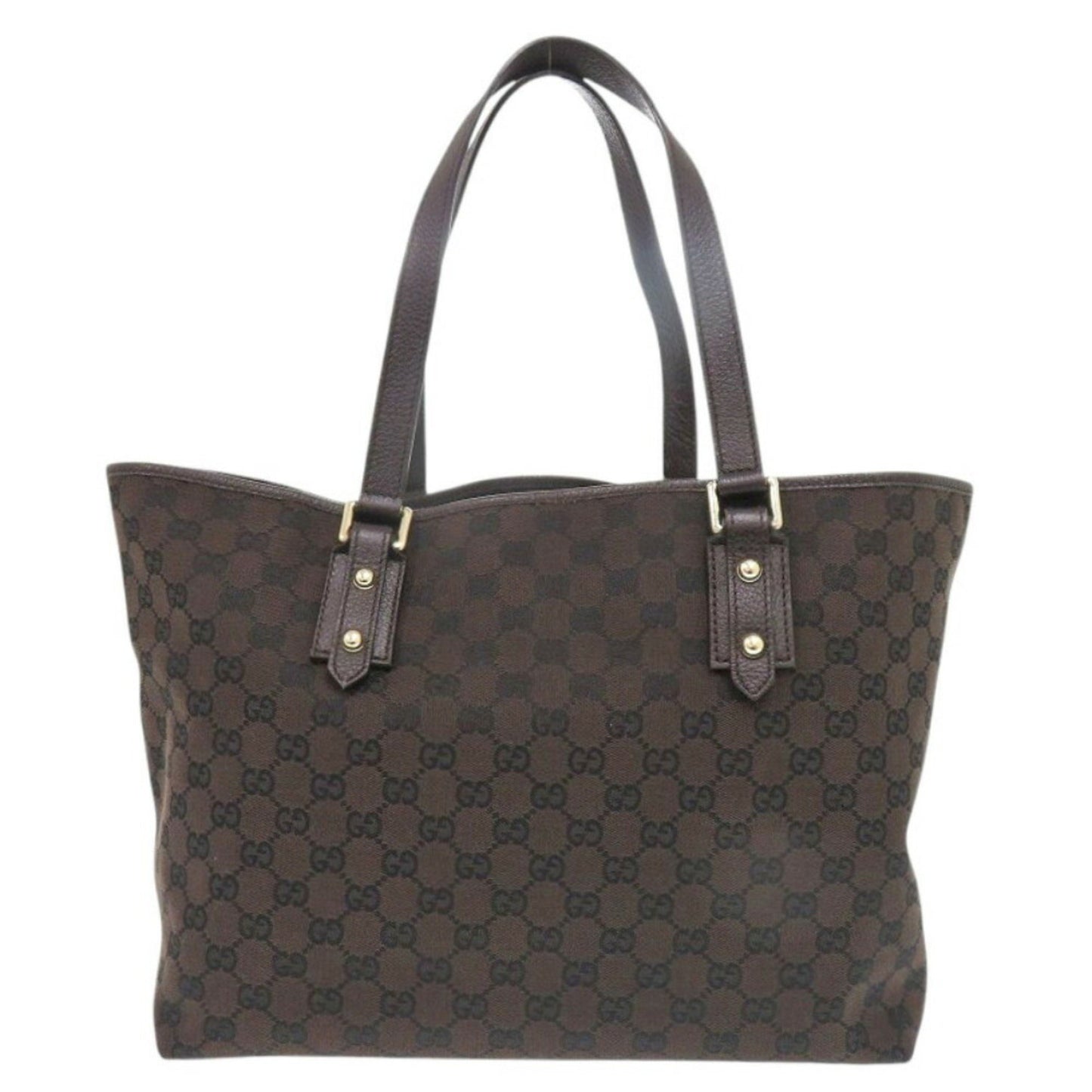 Gucci Canvas Brown Tote Bags