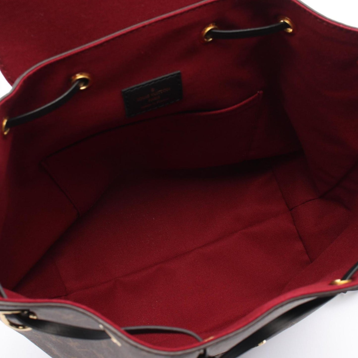 Louis Vuitton Coated Canvas Black Backpacks