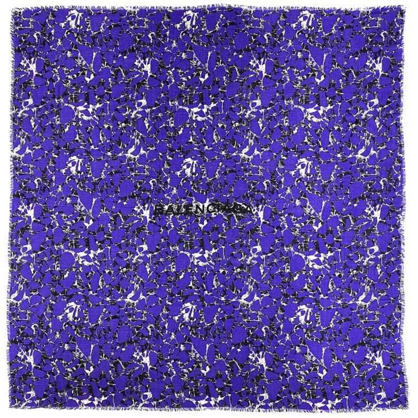 Balenciaga Wool Blue Scarves