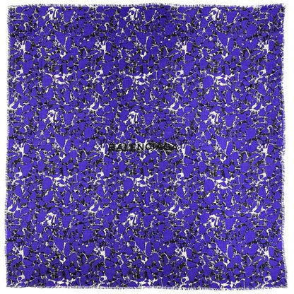 Balenciaga Wool Blue Scarves