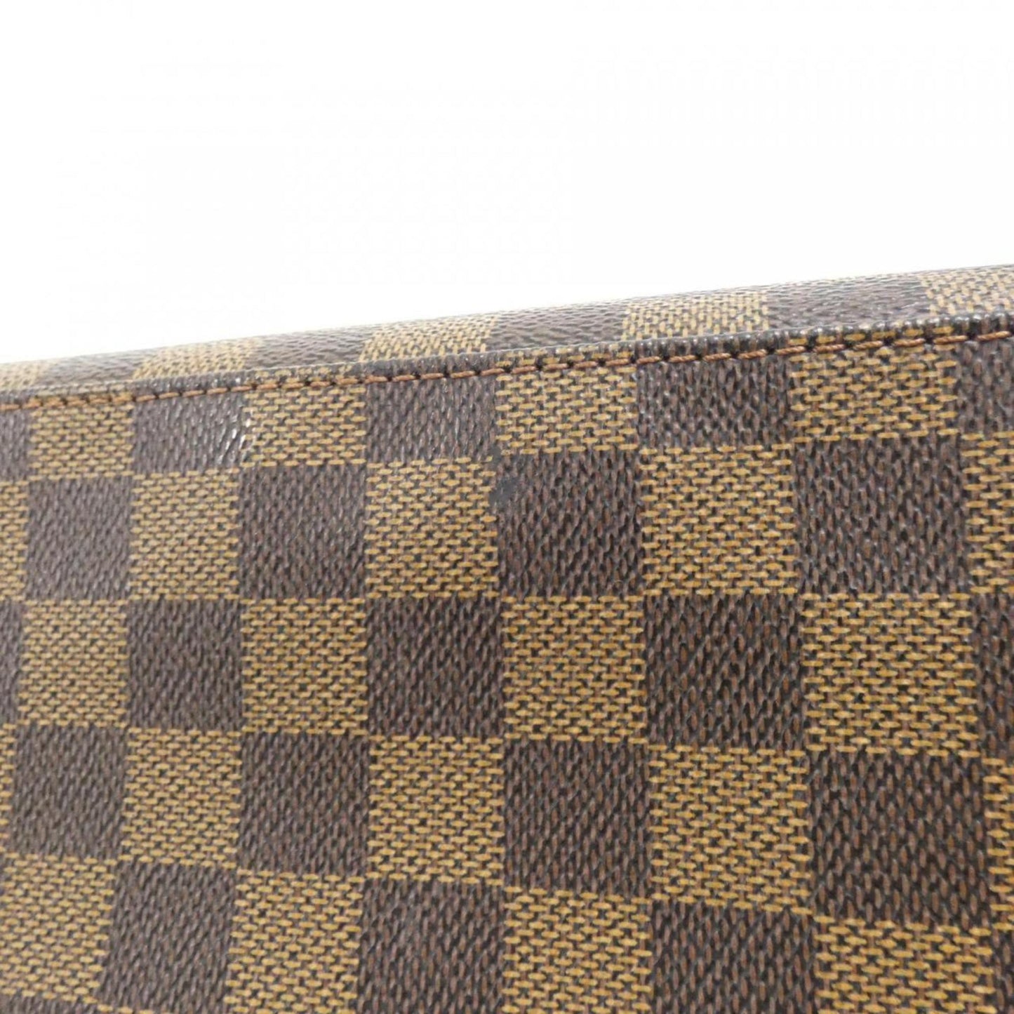 Louis Vuitton Coated Canvas Brown Shoulder Bags