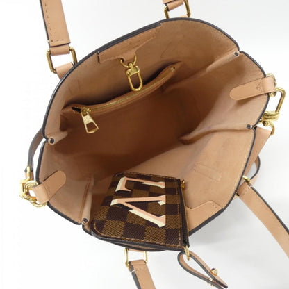 Louis Vuitton Coated Canvas Brown Handbags