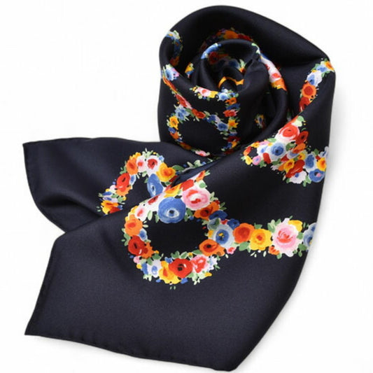 Gucci Silk Blue Scarves