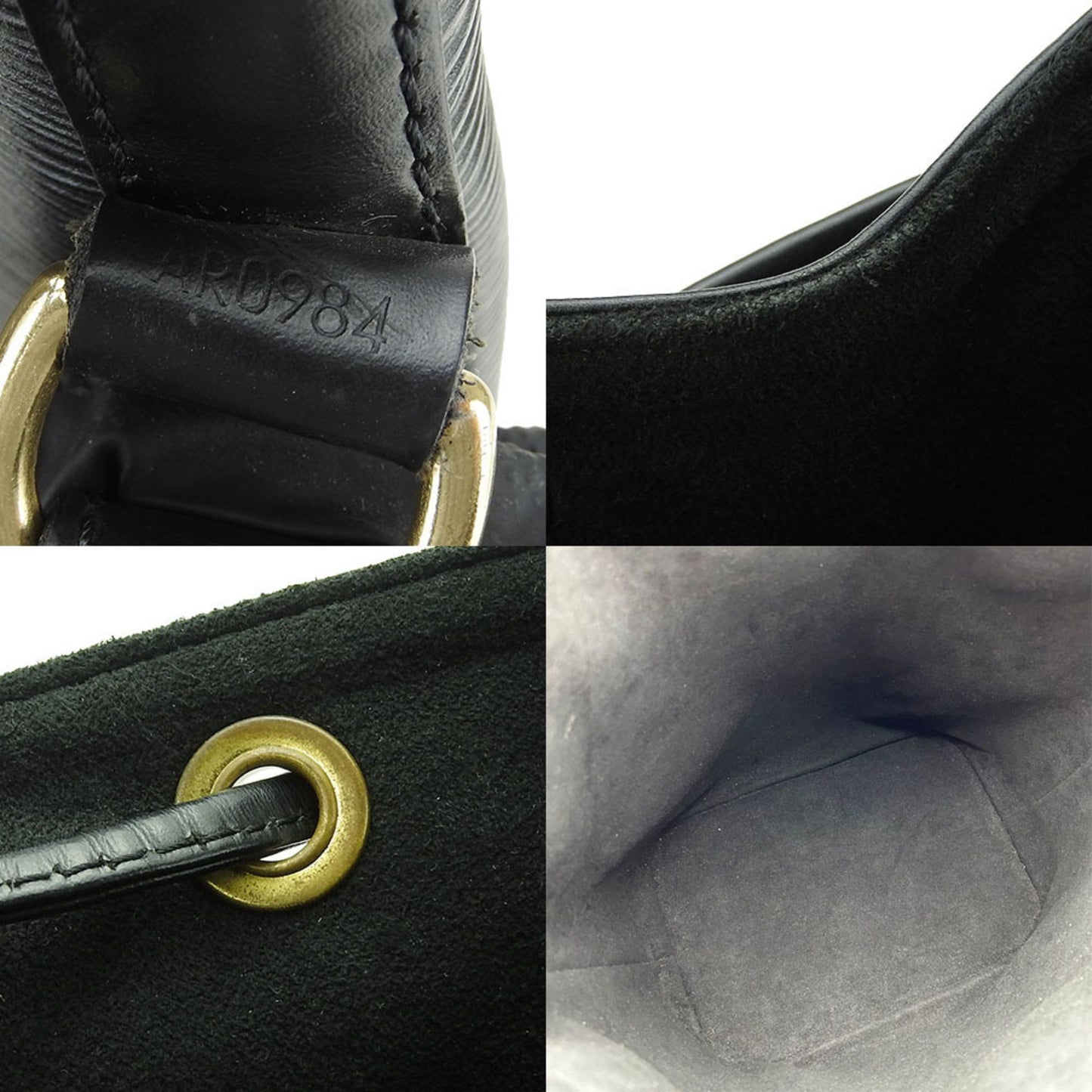 Louis Vuitton Epi Black Shoulder Bags