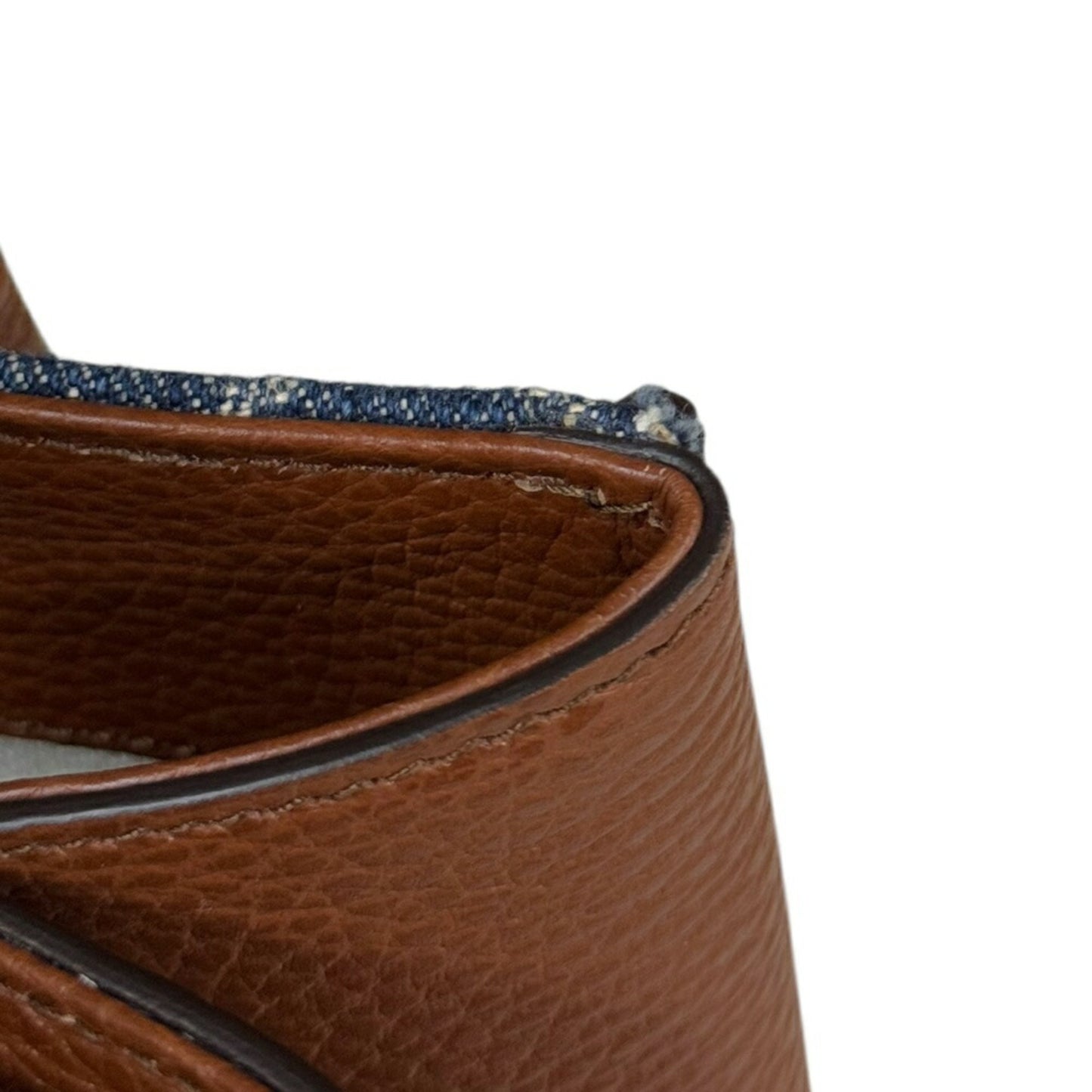 Gucci Denim Blue Shoulder Bags