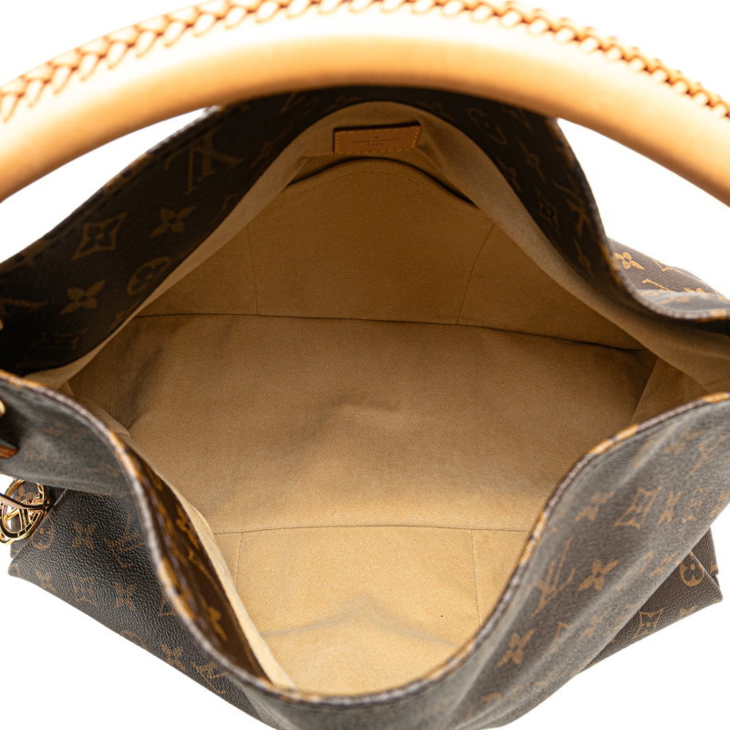 Louis Vuitton Pvc Brown Shoulder Bags