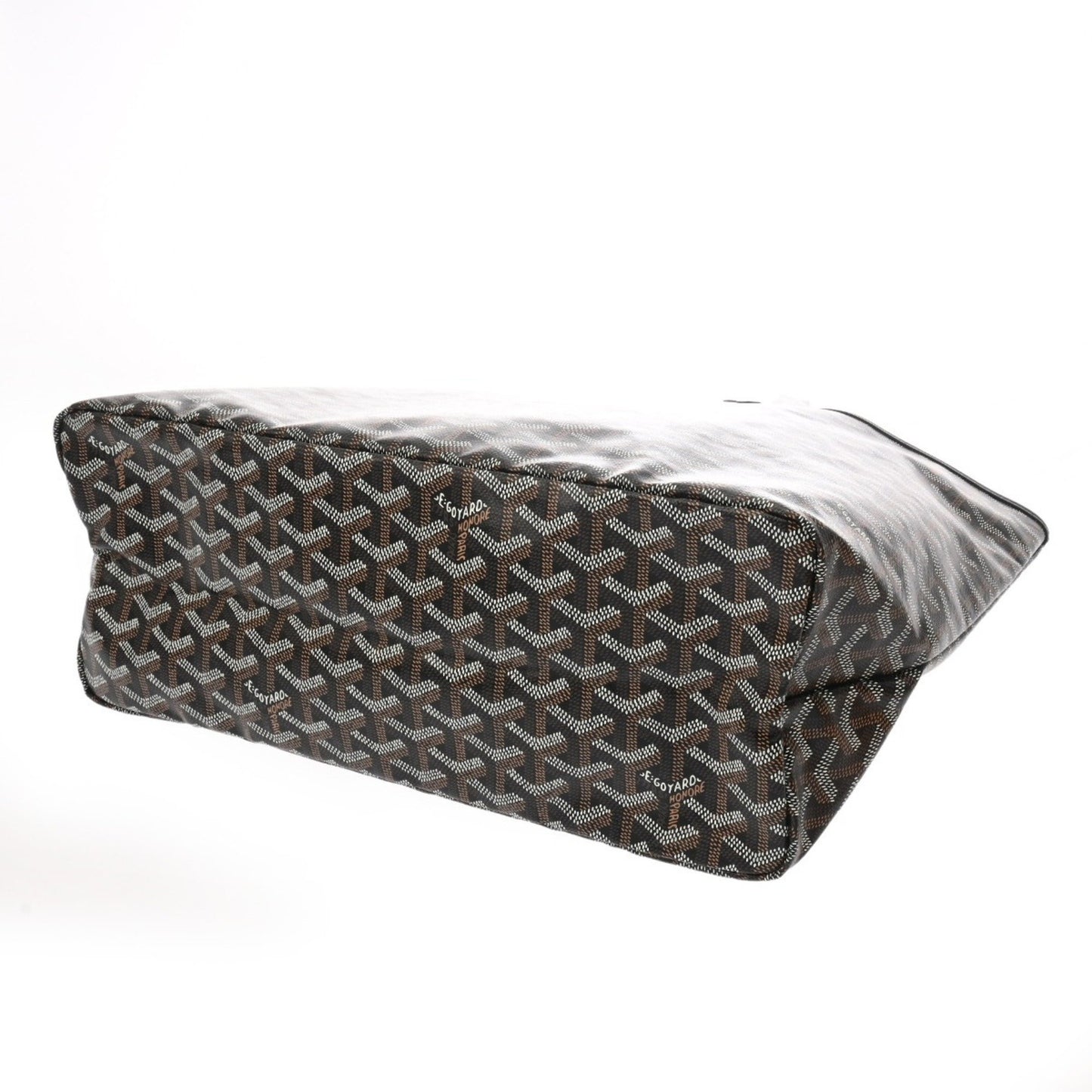 Goyard Pvc Black Tote Bags