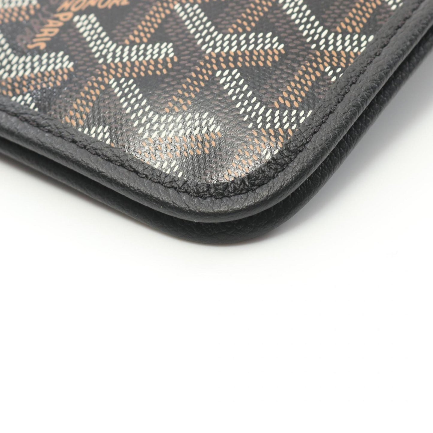 Goyard Coated Canvas Black Shoulder Bags