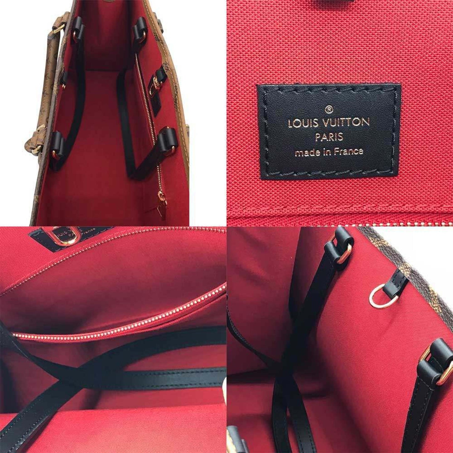 Louis Vuitton Monogram Canvas Brown Tote Bags