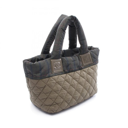 Chanel Nylon Green Tote Bags