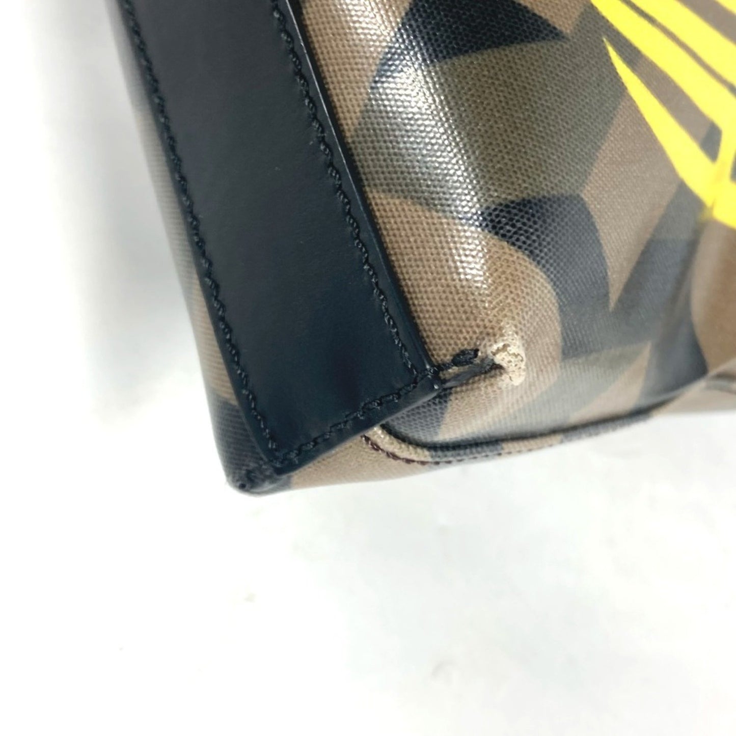 Fendi Pvc Brown Shoulder Bags