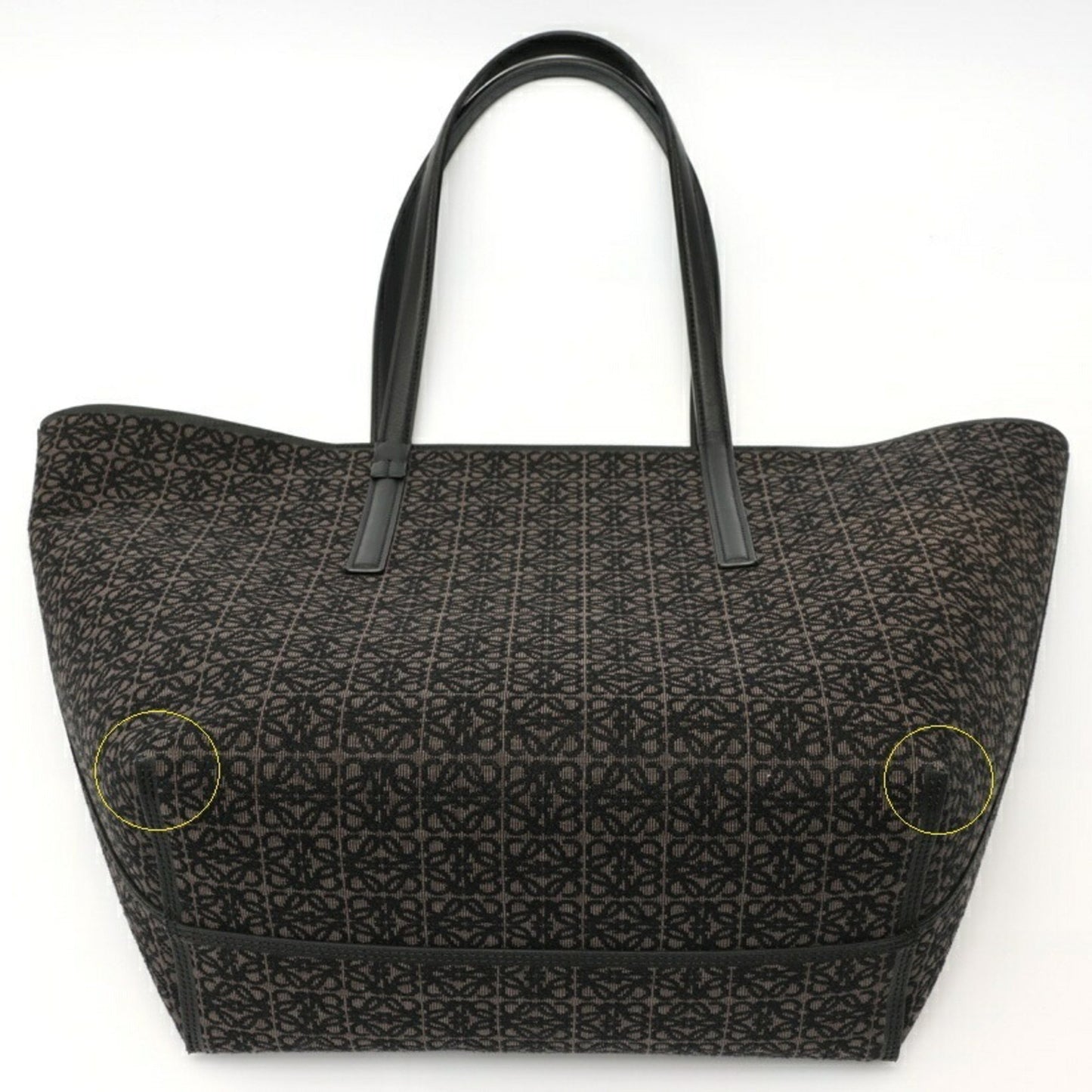 Loewe Canvas Black Tote Bags