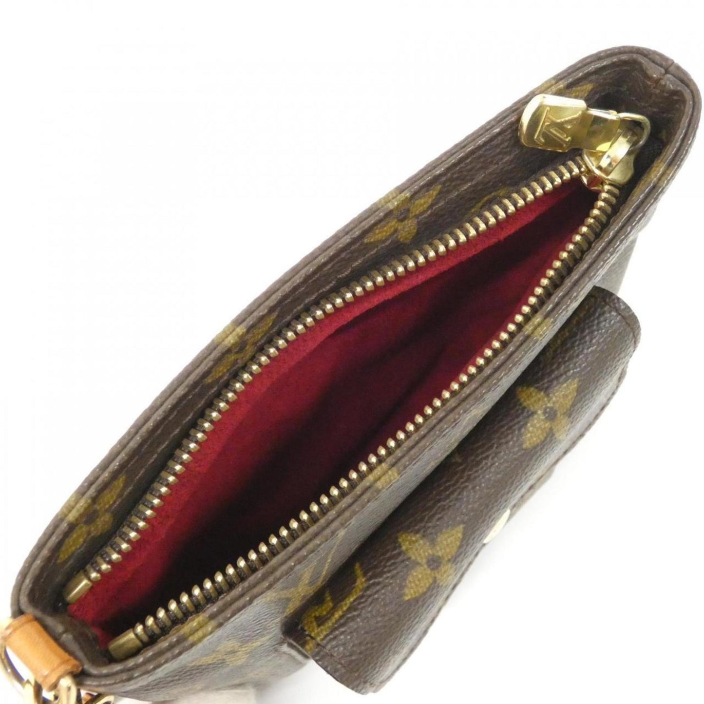 Louis Vuitton Coated Canvas Brown Handbags