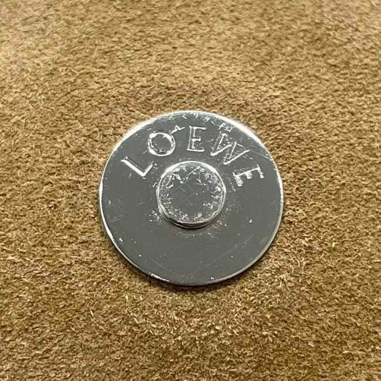 Loewe Canvas Brown Shoulder Bags