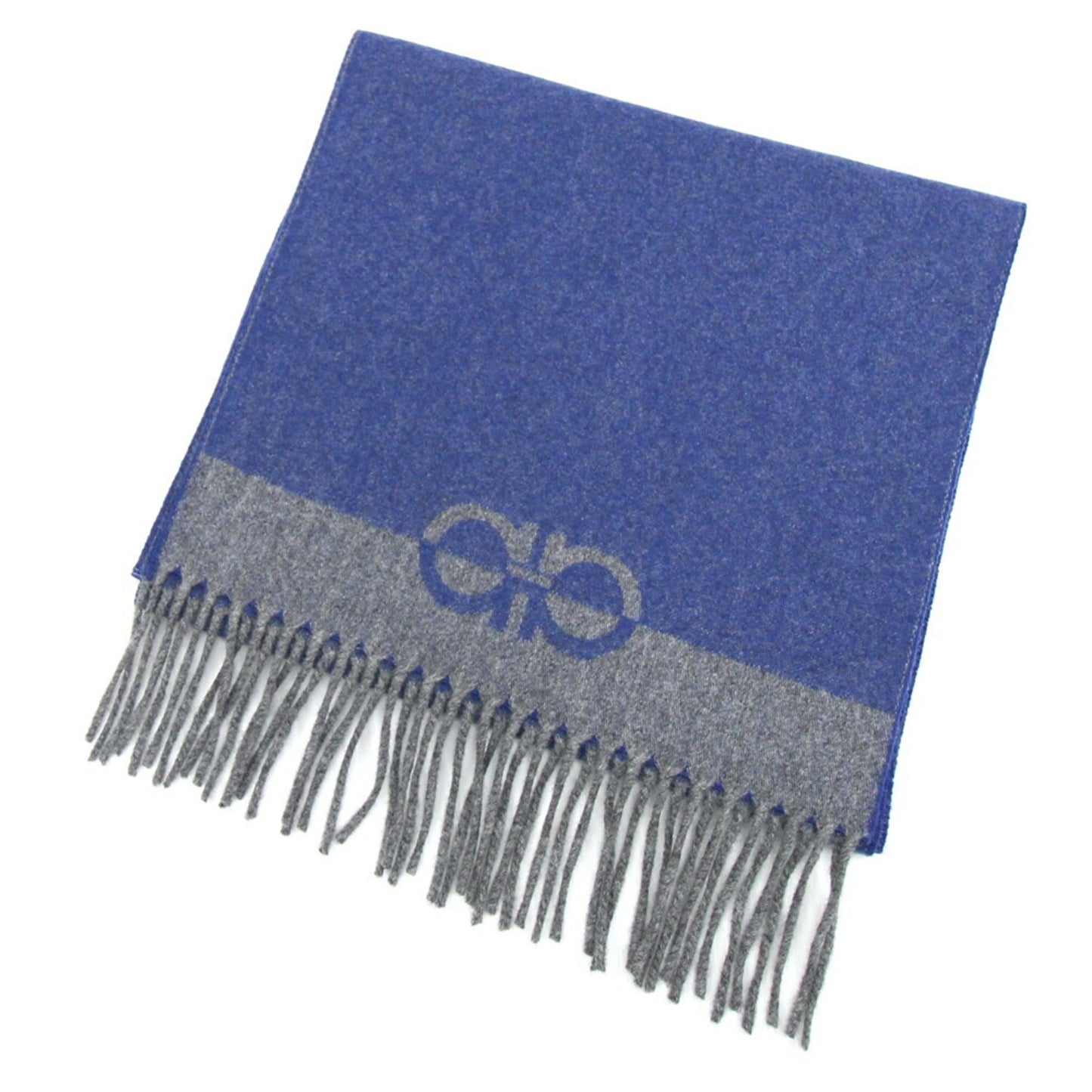 Salvatore Ferragamo Wool Blue Scarves