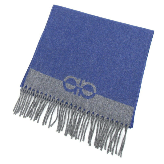 Salvatore Ferragamo Wool Blue Scarves