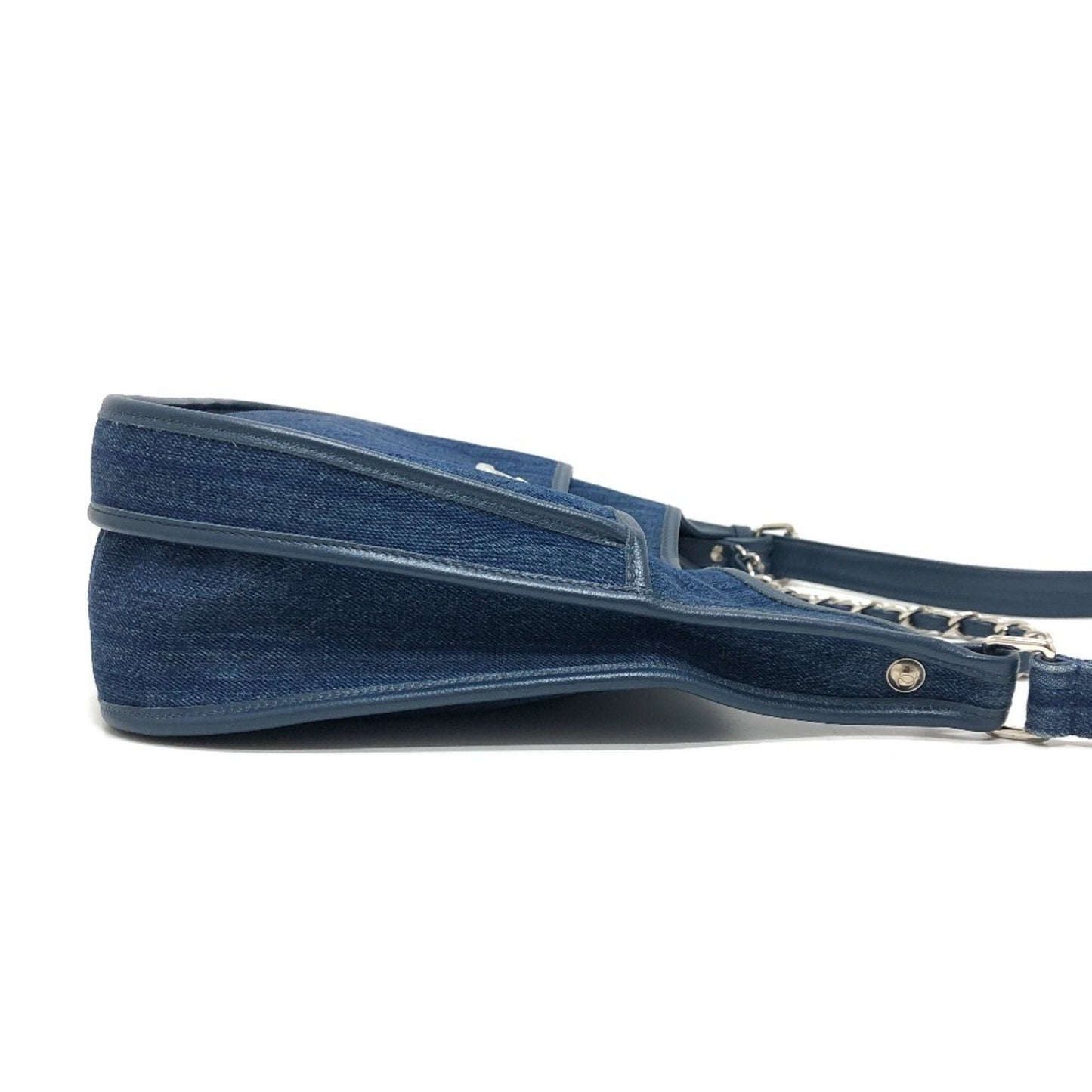 Chanel Denim Blue Shoulder Bags