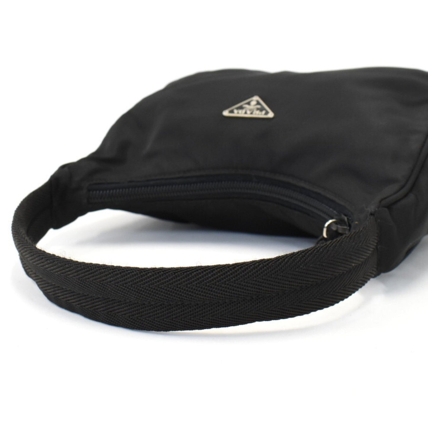 Prada Nylon Black Handbags
