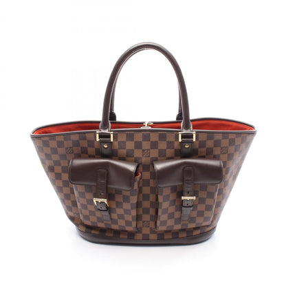 Louis Vuitton Coated Canvas Brown Handbags