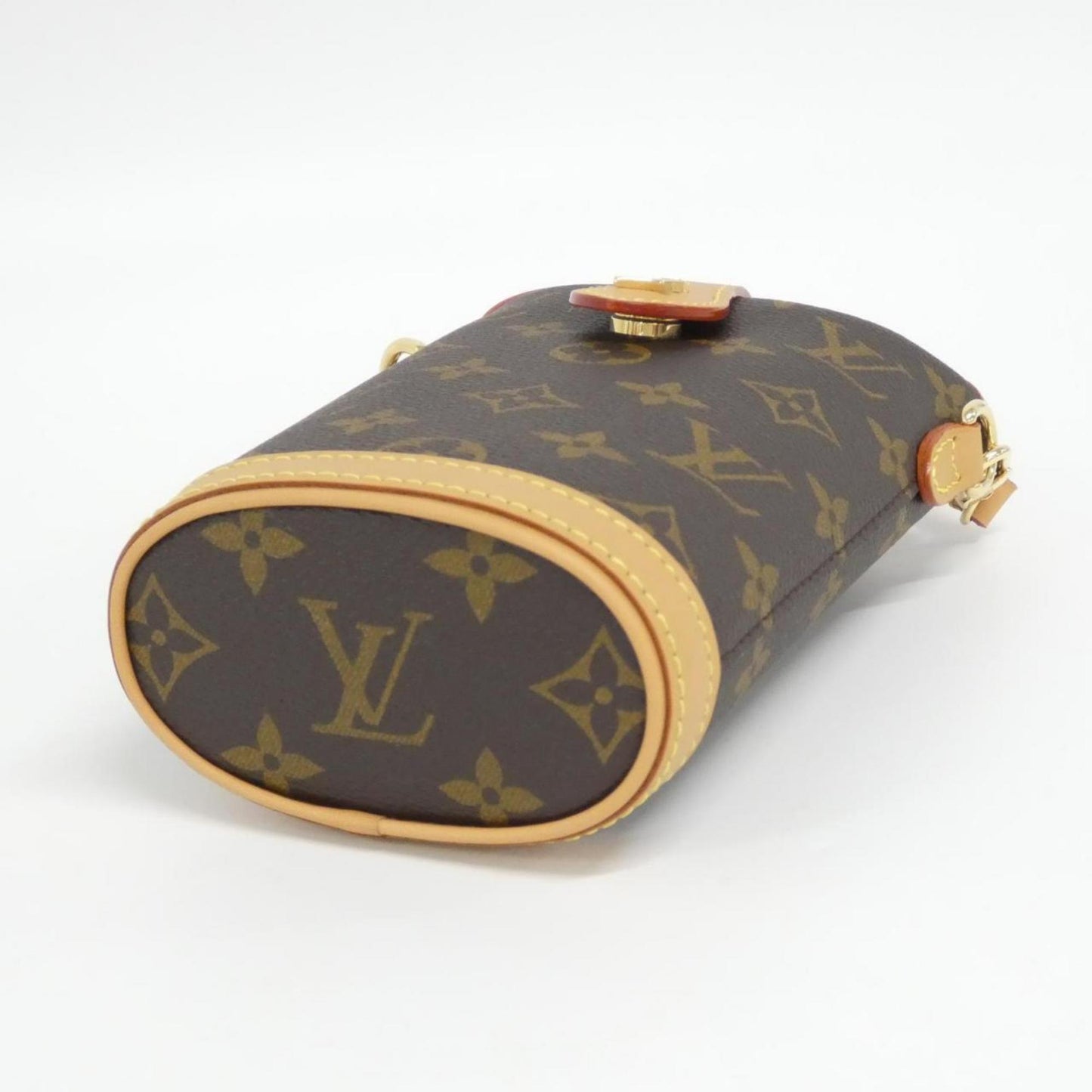 Louis Vuitton Coated Canvas Brown Small Bags