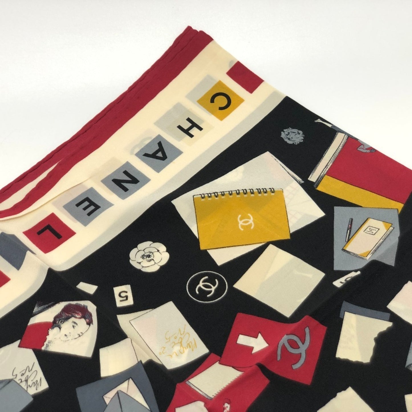 Chanel Silk Multi Scarves