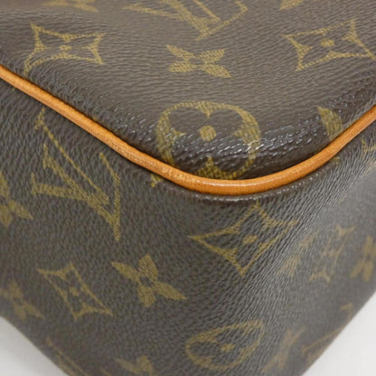 Louis Vuitton Coated Canvas Brown Shoulder Bags