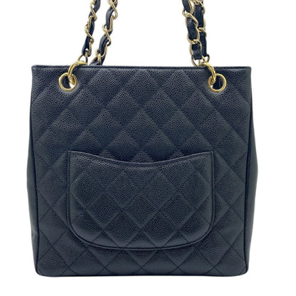 Chanel Calfskin Black Shoulder Bags