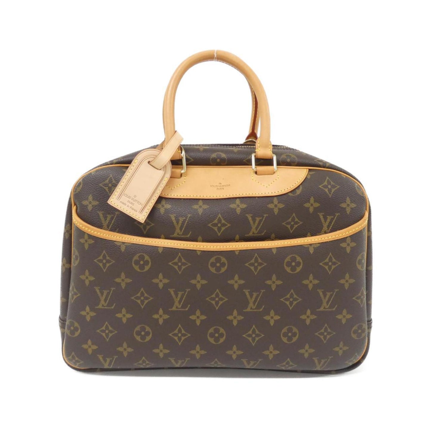 Louis Vuitton Coated Canvas Brown Handbags