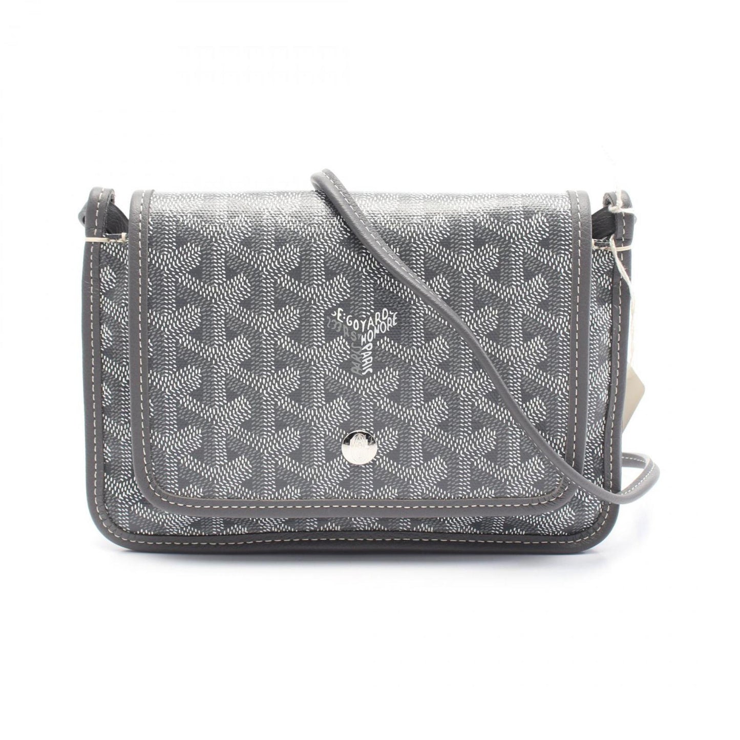 Goyard Coated Canvas Gray Shoulder Bags