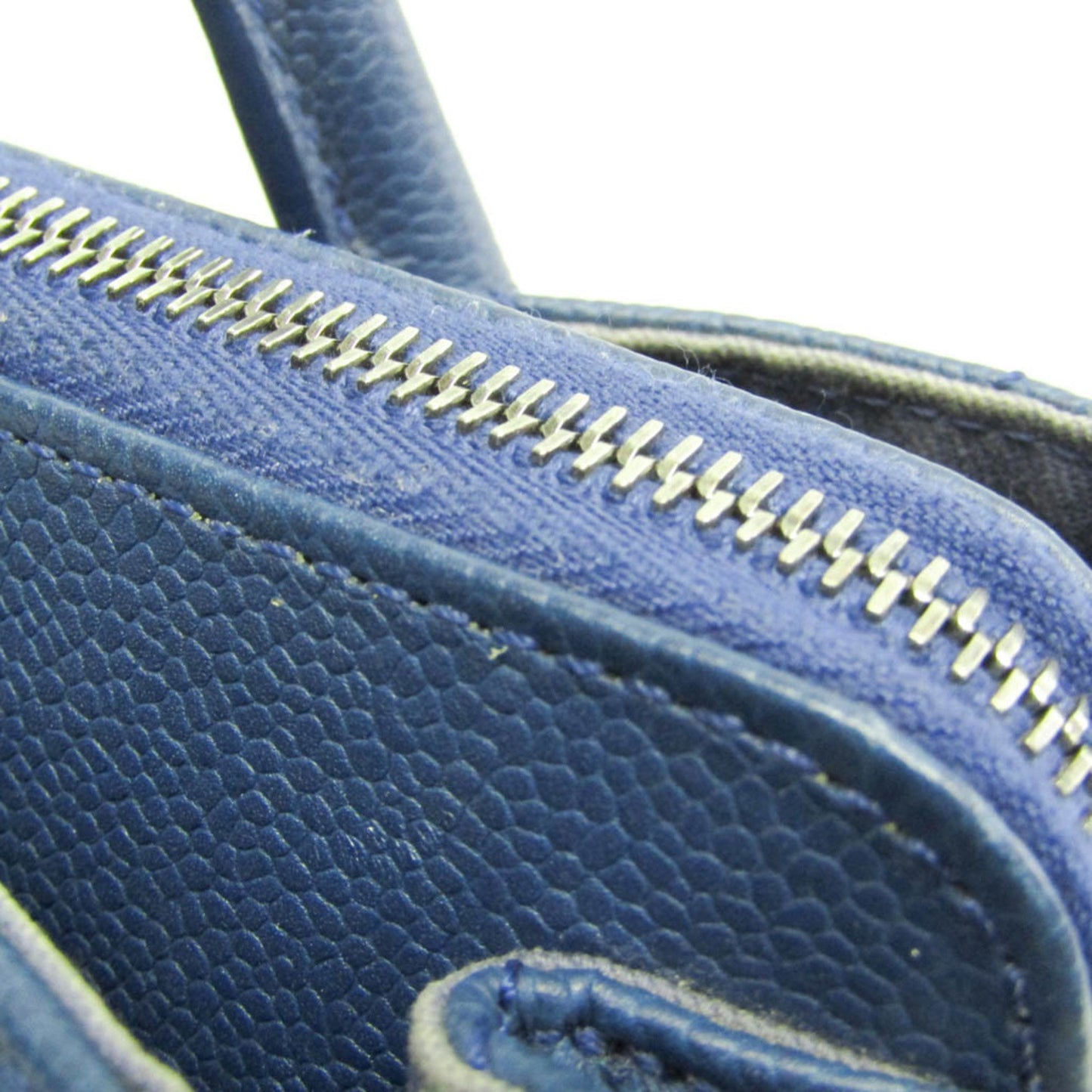 Chanel Calfskin Blue Handbags
